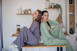 турецкий модал кашкорсе Костюм , цвет мята - Knitka wear фото 4