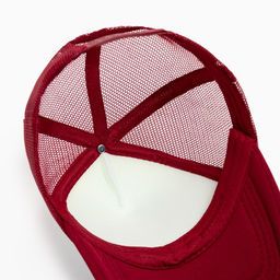 Бейсболка с сеткой MINAKU, бордовая, размер 56-58