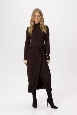 Платье Pirs 6380 коричневый  фото 3
