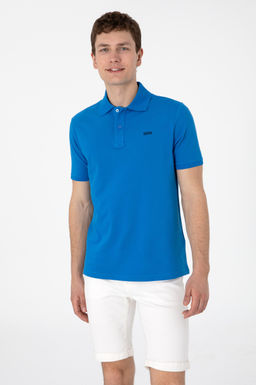 Erkek Regular Fit Polo Yaka Kobalt Mavi Basic Ti__rt Sepette S_rpriz _ndirim - U.s. polo assn фото 3