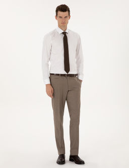 Beyaz Likral_ Kolay _t_lenebilir Ex. Slim Fit Basic G_mlek - Pierre cardin фото 4