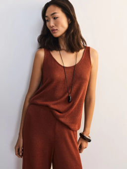 Трикотажная майка из вискозы ZR2605013419-21 / Zarina