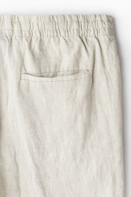 Pantal?n de lino Regular Fit - H&m фото 10