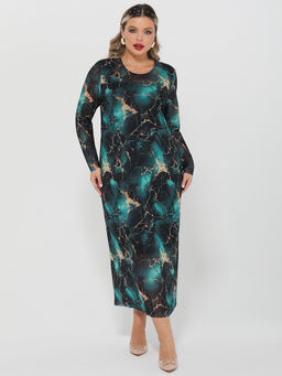 Платье Глория 0240-2амх морская глубина