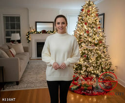 Свитер женский однотонный - Bruno фото 5