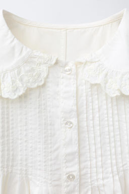 PETER PAN COLLAR SHIRT - Zara фото 3