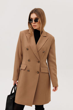 Платье AmberA 1135-1 коричневый