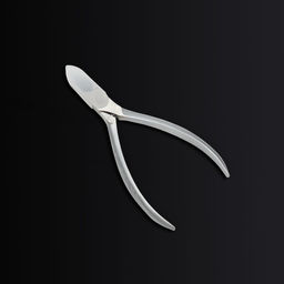 Кусачки педикюрные Premium satin, скрытая пружина, 10,9 см, длина лезвия - 16 мм, цвет серебристый - Queen fair фото 3