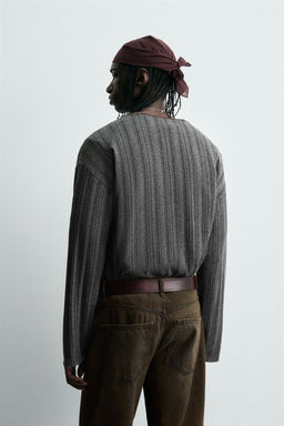 OPENWORK KNIT T-SHIRT - Zara фото 3