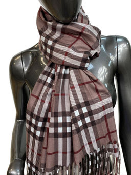 Мягкий палантин из кашемира, мультицвет - Greta фото 14