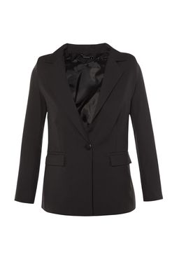 Siyah Dokuma Astarl? Tek Dugme Kapama Blazer Ceket TWOAW23BC00022 - Trendyolmilla фото 5