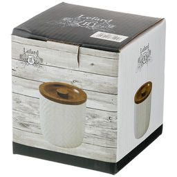 БАНКА ДЛЯ СЫПУЧИХ ПРОДУКТОВ LEFARD NATIVE 500 МЛ 9,5*10 СМ фото 2