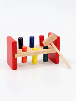 Стучалка на ножках с гвоздиками и молоточком