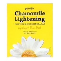 Гидрогелевые маски для лица с ромашкой - Chamomile Lightening Hydrogel Face Mask , 1шт 30 ml