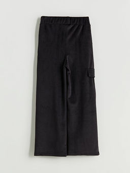 Beli Lastikli K?z ?ocuk Kadife E?ofman Alt?