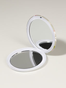 Зеркало складное «Спокойствие», d=7.3 см, с увеличением, оливковое