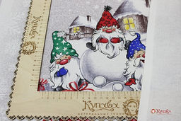 Рогожка Маленькие волшебники, ш.1.5м, хлопок-100%, 165гр/м.кв, раппорт 64см - Купава фото 3