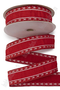 Лента декоративная 3,8 см*25 ярд (38-681)