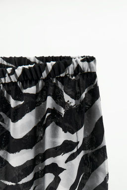 ANIMAL PRINT TROUSERS - Zara фото 6