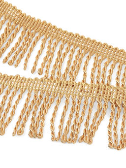 Бахрома жгут, 6.5 см, 20 м±0.5, золотистая