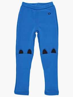 Бриджи лосины для девочки утепленные UD 2334 синий (начес)