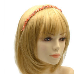 Ободок на голову женский с сердоликом