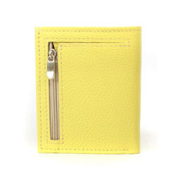 Портмоне женское Croco-ПР-905 натуральная кожа 2 отд, 8 карм, желтый флотер (102) 255743  фото 2