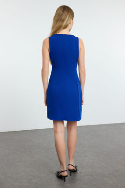 Saks A Kesim Mini Astarl? Dokuma Elbise TWOAW25EL00192