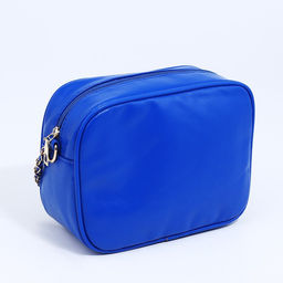 Сумка кросс-боди на молнии, цвет синий - Simaland фото 2