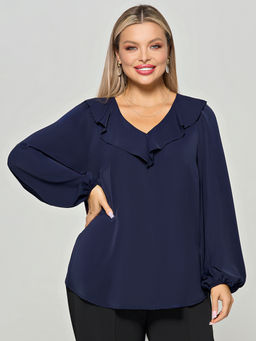 Блузка 0059-26 черничный