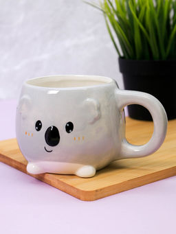Кружка керамическая Koala, gray (450 мл)