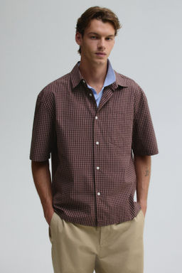Camisa de manga corta Relaxed Fit - H&m фото 7