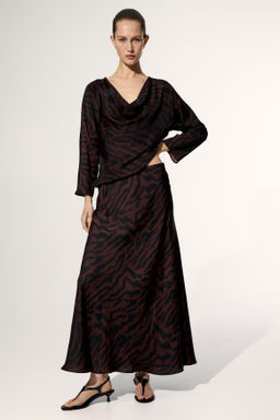 Top con escote drapeado - H&m фото 3