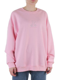 5012-1 PINK Свитшот женский (100% хлопок)