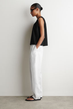 TOP SIN MANGAS CON CUELLO FRUNCIDO - H&m фото 4