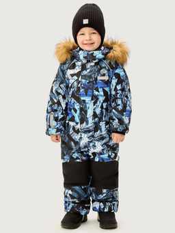 Комбинезон 8з1726 индиго/черный