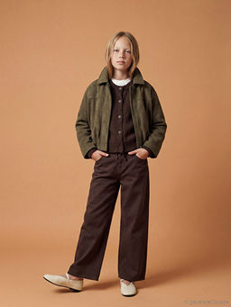 Брюки широкие Gabardin для девочек