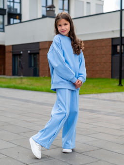 Костюм для девочек Скай Лайн Голубой
