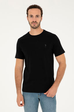 U. S. Polo Assn / Мужская черная базовая футболка