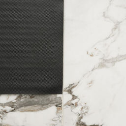 Коврик придверный влаговпитывающий, ребристый, «Стандарт», 50×80 см, коричневый