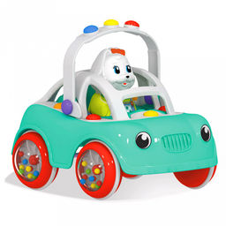 Игрушка "Машинка "Бусинка" 13х11х15см, полипропилен, "Stellar" (Россия)