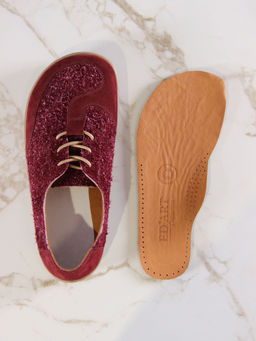 Кеды EDART 188.natabr.Бордовый джангл+бордовая замша - Ed'art фото 2