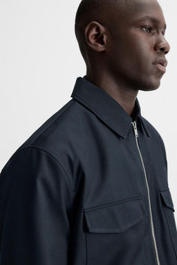PADDED REGULAR FIT OVERSHIRT - Zara фото 14