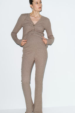 MAMA Pantalon acampanado Before & After - H&m фото 3