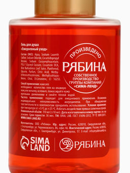 Цена за 2 шт. Гель для душа, аромат пряного глинтвейна, 110 мл, URAL LAB