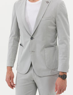 Gri Ekstra Slim Fit Spor Tak_m Elbise