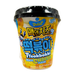 Токпокки со вкусом сырного соуса Mac & Cheese Delief, Корея, 115 г Акция