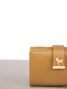 Fuerdanni кошелек F739-M-темно-коричневый эко кожа - Laccoma фото 2