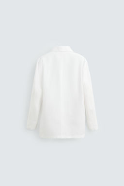 RELAXED FIT LINEN BLAZER - Zara фото 9