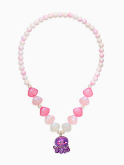 Цена за 2 шт. Бусы детские «Выбражулька. Осьминог», жемчуг, 40 см, розо-фиолетовый